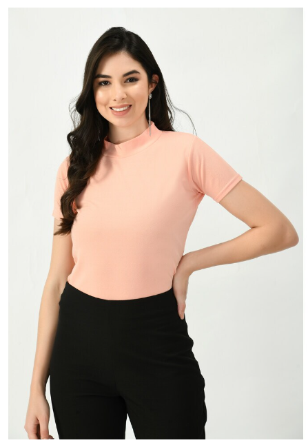 ARBITER COLLECTION Women's Cotton Solid T-Shirt