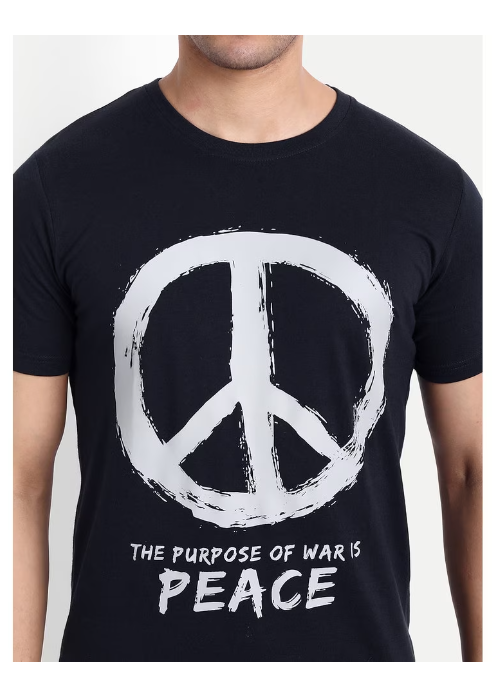 Tom Hiddle cotton Graphic Regular Fit men's T-shirt